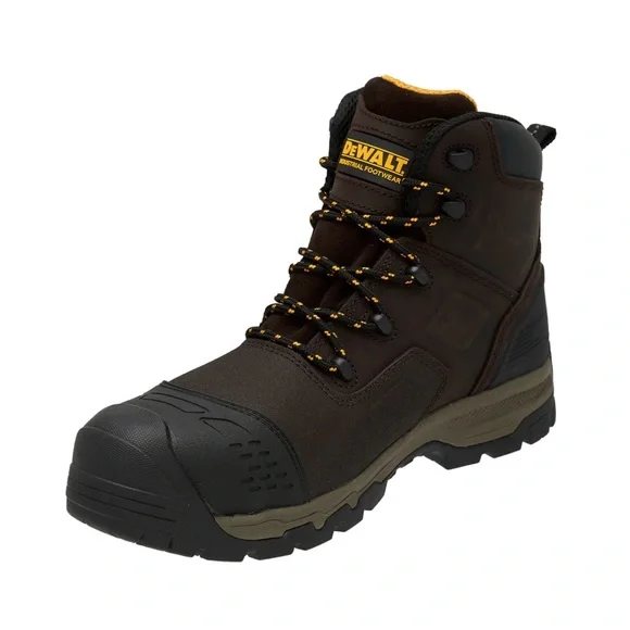 NWT DEWALT MANVEL MEN'S WATERPROOF, COMPOSITE SAFETY TOE WORK BOOT, Size 10